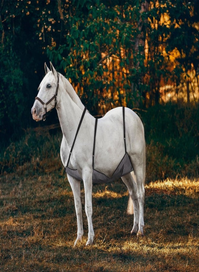 FONDOTIN Horse Belly Guard Sheet Protective Cover Breathable Mesh Horse Sheath for Outdoor Riding and - Image 3